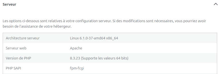 Comment vérifier votre version PHP actuelle sur wordpress.